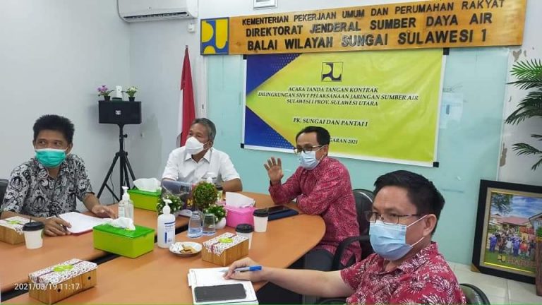 Bupati Minsel dan Balai Sungai Bahas Program Infrastruktur