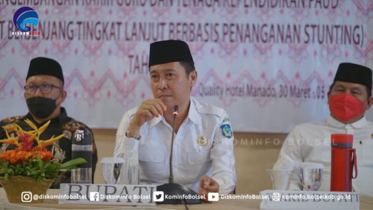 Pengembangan Karir Guru dan Tenaga Kependidikan PAUD, Begini Arahan Bupati Bolsel