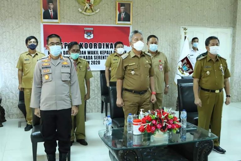 Bupati FDW Ikut Rakor Pilkada 2020 Dibuka Presiden Jokowi