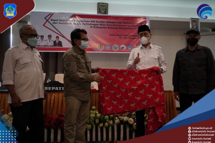Rakor Pengelolaan KEE  Koridor Hidupan Liar  Tanjung Binarean, Ini Ditekankan Bupati Iskandar