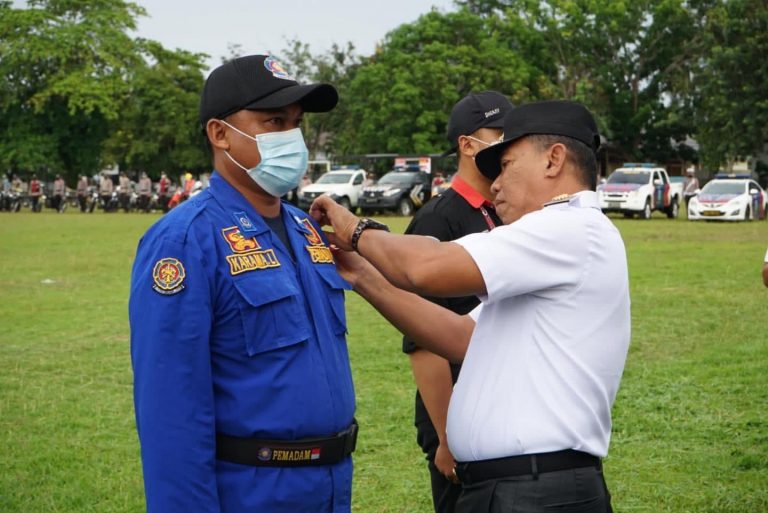 Gelar Pasukan Penanggulangan Bencana Alam di Bolmut