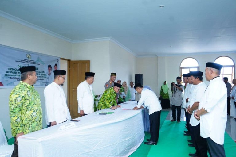 Pengurus DMI Kecamatan Se-Kabupaten Bolmut Masa Khidmat 2022-2026 Dikukuhkan
