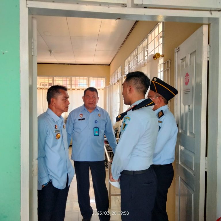 Dirwatkeshab Ditjenpas Support Pembukaan Klinik di Rutan Manado