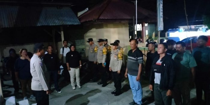 PERSIAPAN RAZIA POLSEK PALU BARAT BERSAMA SATGAS PANCASILA, TOKOH DAN PIHAK KELURAHAN DI PALU BARAT