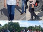 Kapolres Palu, Kombes Pol Barliansyah bersama Kapolsek Palu Barat, AKP Rustang Sabtu, (8/4/2023) meninjau lokasi