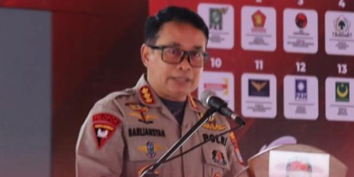 Kapolresta Palu, Kombes Polisi Barliansyah. Foto : Humas Polresta Palu