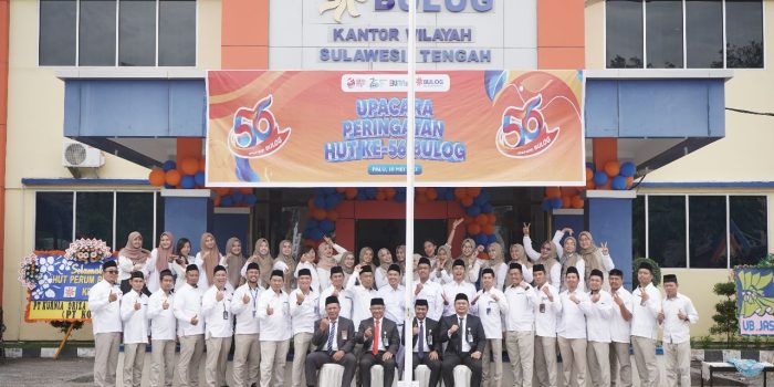 Kanwil Perum Bulog Sulteng, Meriahkan HUT RI ke-78. Foto : Humas Bulog, AR.