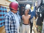 Pelaku pencurian, BS (25), akhirnya digerebek petugas Polisi Sektor (Polsek) Palu Barat. Foto : Humas Polsek Palu Barat