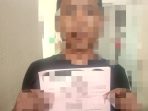 Pelaku Penganiayaan ditahan di Polsek Palu Selatan. Foto Polsek Palu Selatan, Polresta Palu