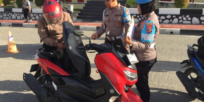 Bid Propam Polda Sulawesi Tengah menggelar kegiatan Penegakkan Tata Tertib dan Disiplin terhadap personel Polda Sulteng. Foto : Humas Polda Sulteng
