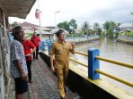 Walikota Turlap Beberapa Lokasi Saat Hujan Redah