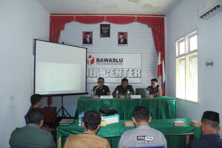 Bawaslu Bolmut Bakal Turunkan APS Bacaleg Dan Parpol