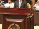 Stefanus BAN Liow Menyampaikan Laporan Kerja, Paripurna DPD RI