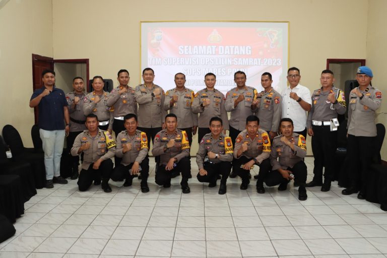 Brigjen Pol Mas Gunarso Pimpin Tim Supervisi Operasi Lilin 2023 di Polres Kotamobagu