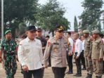 Kapolresta Palu Kombes Pol Barliansyah, pantau kesiapsiagaan anggota. Foto Dok: RN/Suarasulut