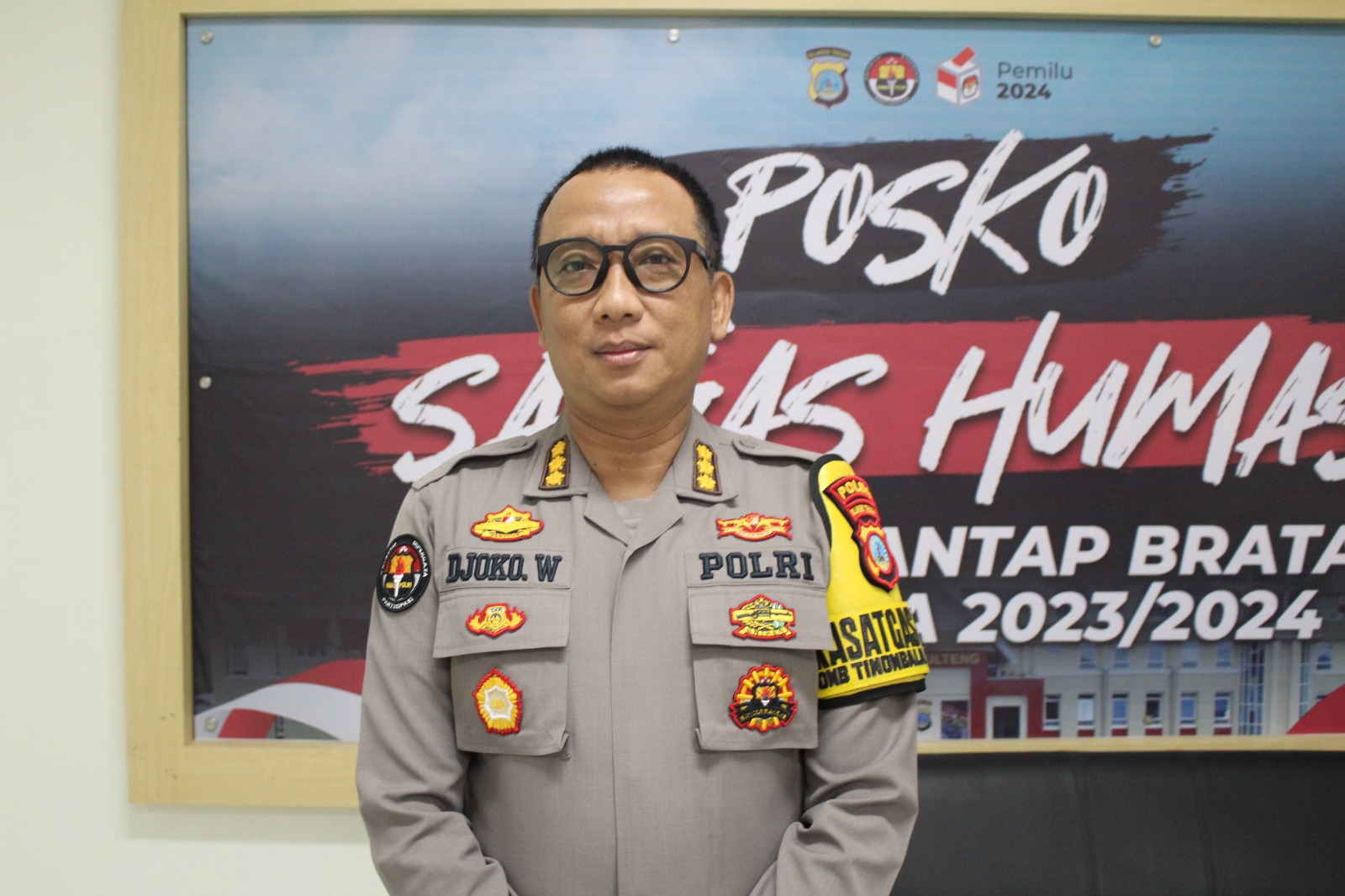 Kabid Humas Polda Sulteng Kombes Pol Djoko Wienartono.Foto Dok : Humas Polda Sulteng