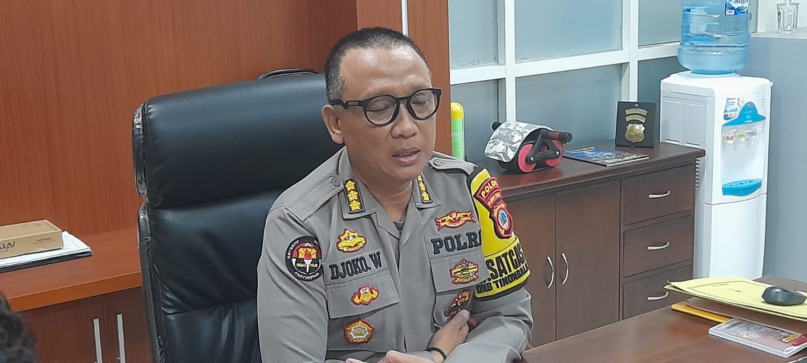 Kabidhumas Polda Sulteng Kombes Pol. Djoko Wienartono, SIK, SH, MH. Foto : Istimewah