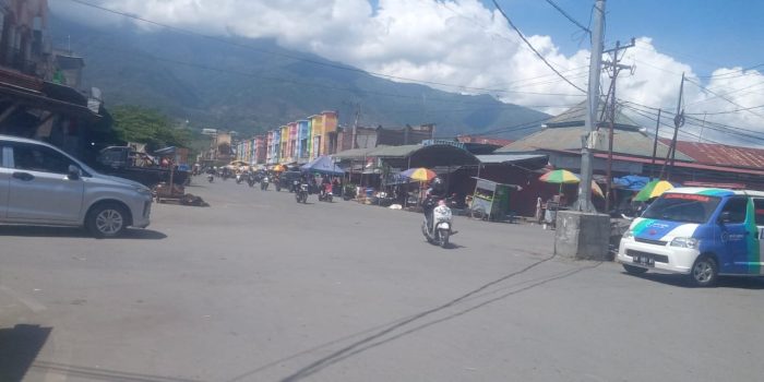 Situasi pasar Kota Palu, Foto Dok :RN/suarasulut