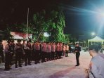 Kabag Ops Polresta Palu Pimpina persiapan Patroli gabungan antisipasi keributan kembali geng motor dikota palu. Foto : Ist/ Suarasulut
