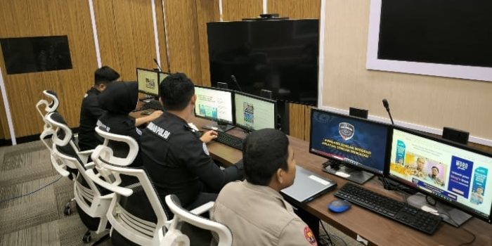 Situasi Patroli Siber Satgas Humas OMB Tinombala Gencarkan dilakukan. Foto : Istimewah
