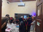 Situasi saat penggeledahan yang dilakukan Penyidik Kejati Sulteng. Foto : Istimewah