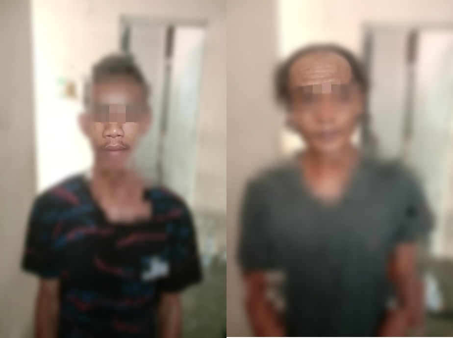 Dua Pencuri Spesialis Tandon di Kota Palu Ditangkap Polisi. Foto Dok: Humas Polsek Palu Selatan