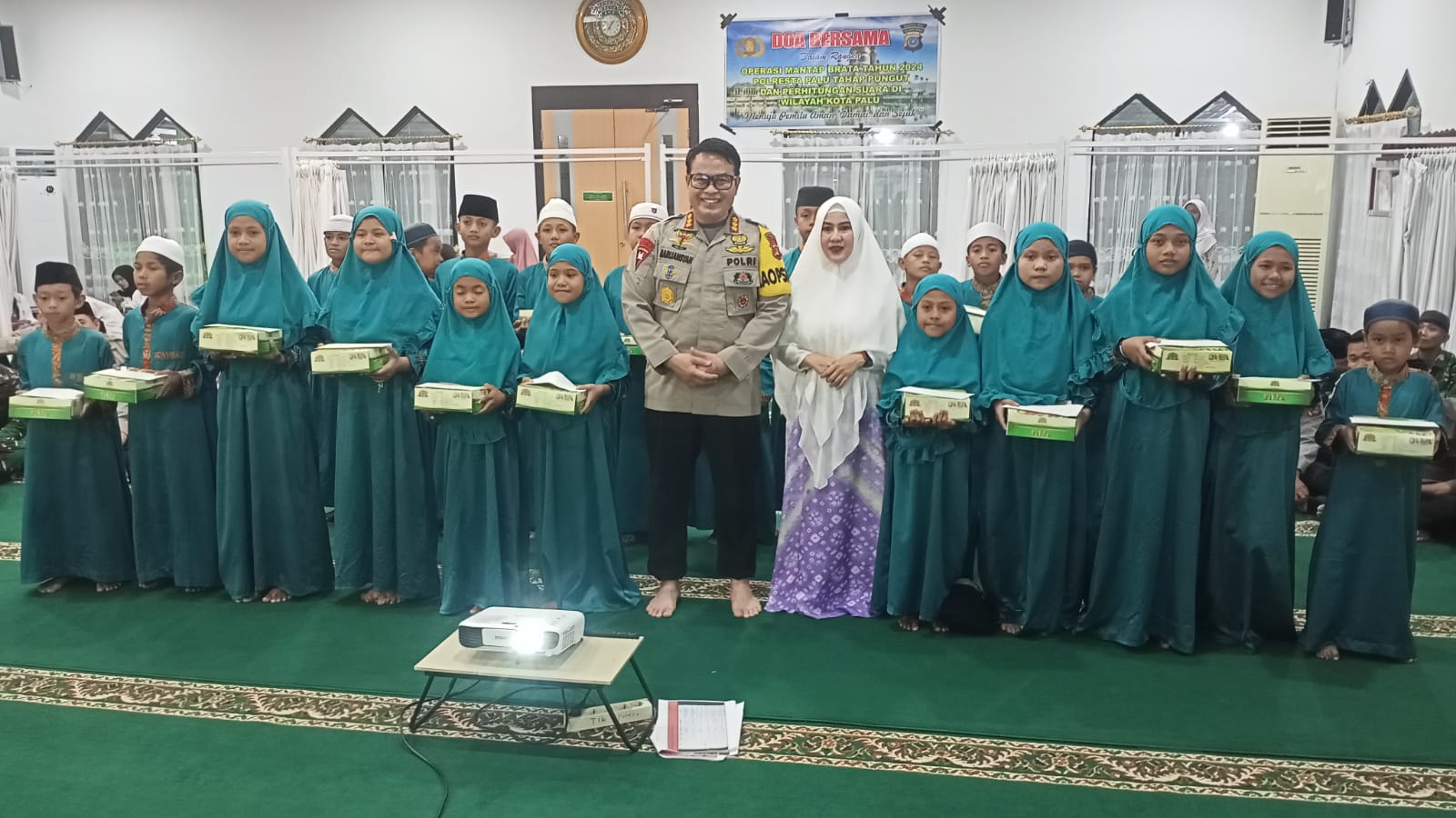 Kapolresta Palu hadiri Doa bersama lintas Agama Pemilu Damai 2024
