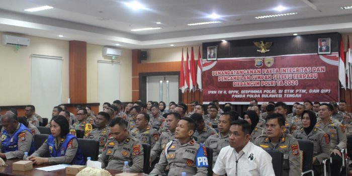 755 Peserta Dikbangum Polri Tandatangani Pakta Integritas.