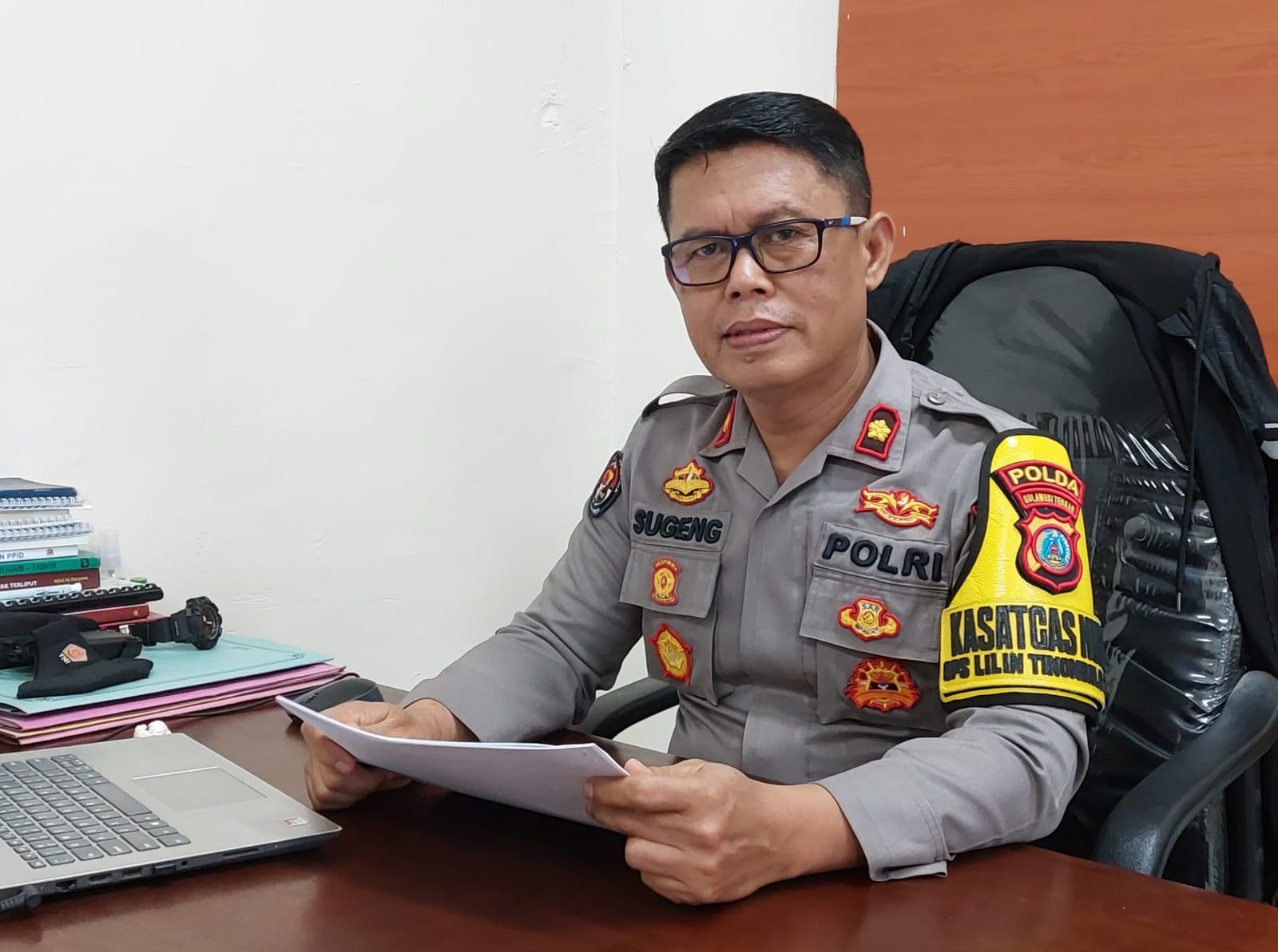 Kasubbid Penmas Kompol Sugeng Lestari