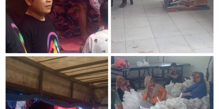 Pelaksanaan Pasar murah yang digelar Perum bulog Sulteng dan Disperindang Sigi