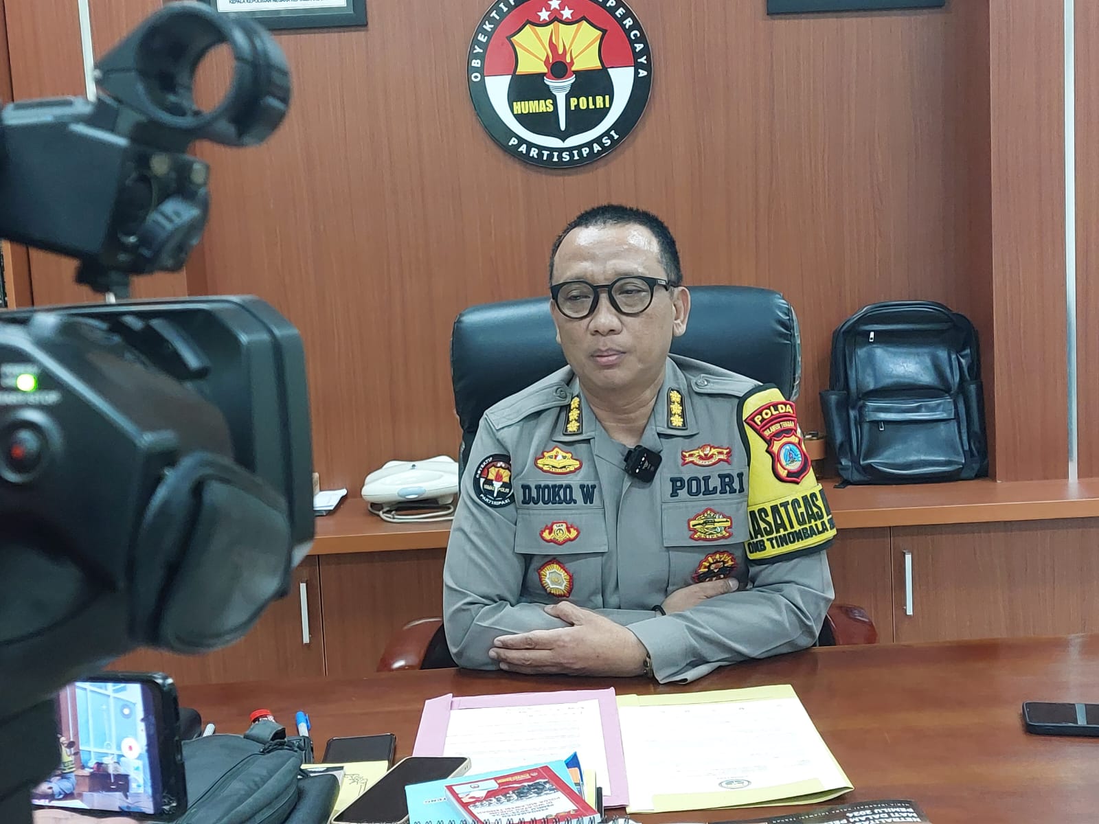 Kasatgas Humas OMB Tinombala, Kombes Pol. Djoko Wienartono