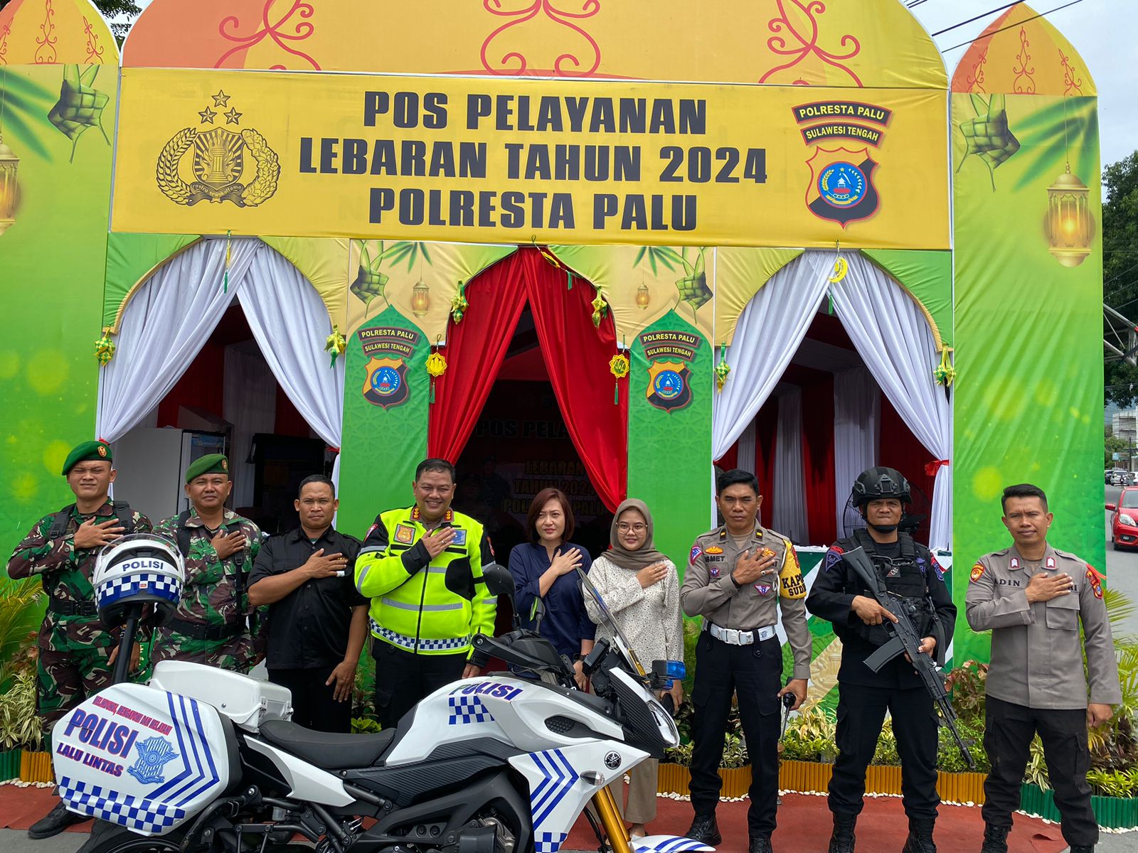 ditlantas Polda S Direktur Lalu Lintas Polda Sulawesi Tengah, Kombes Pol. Dodi Darjanto