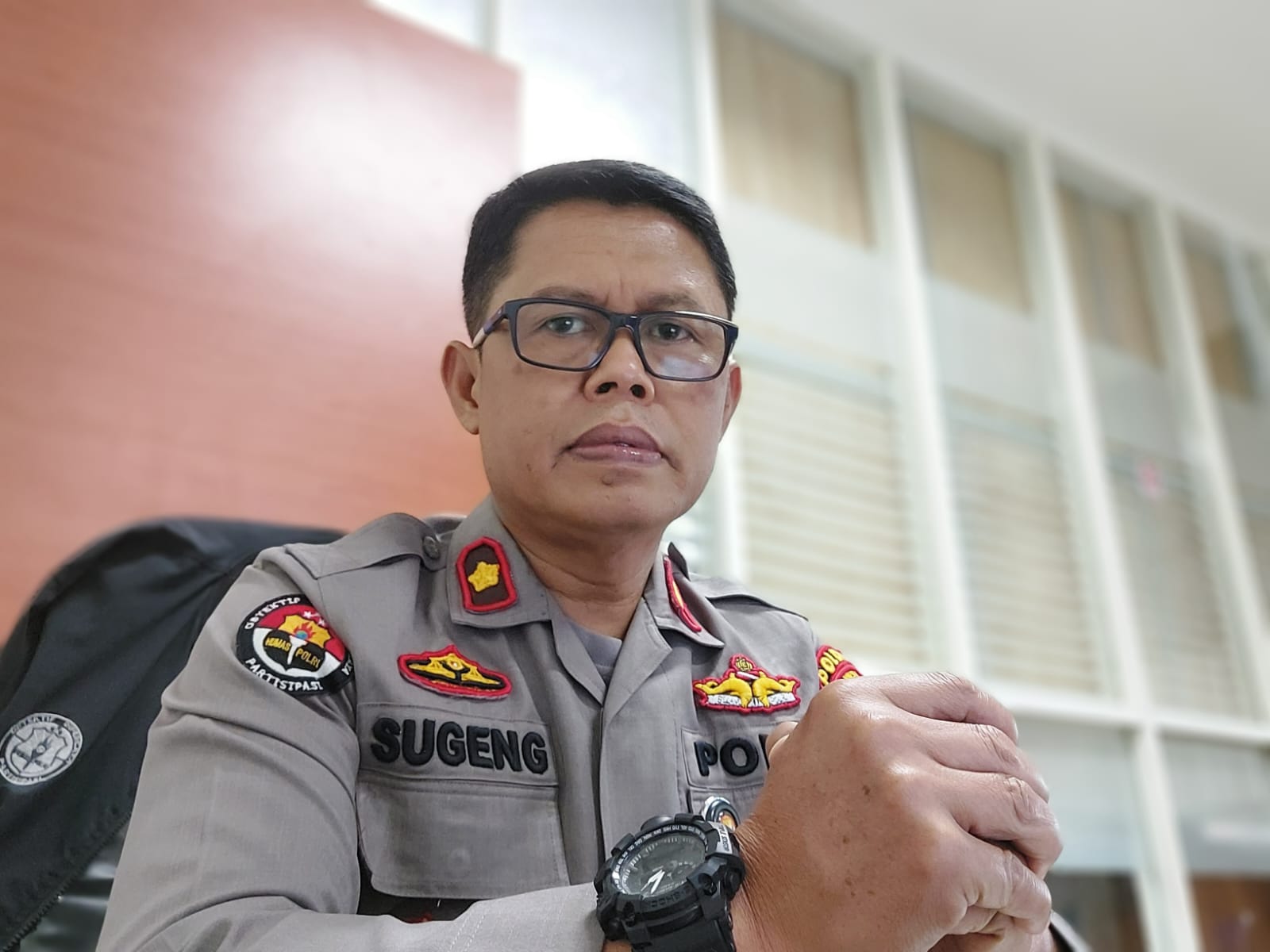Kasatgas Humas Ops Ketupat Tinombala-2024 Kompol Sugeng Lestari