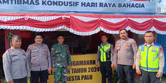 Dijadwalkan hari ini Kapolresta Palu bersama Walikota akan mengecek kesiapan personel di Pos Pengamanan Palu Plaza