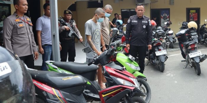Dua pelaku curanmor di Kota Palu ditangkap Polisi
