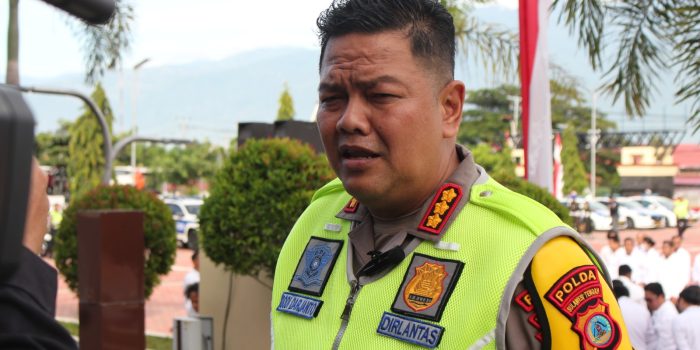 Direktur Lalulintas (Dirlantas) Polda Sulteng, Kombes Pol Dodi Darjanto, Foto Dok. Humas Polda Sulteng