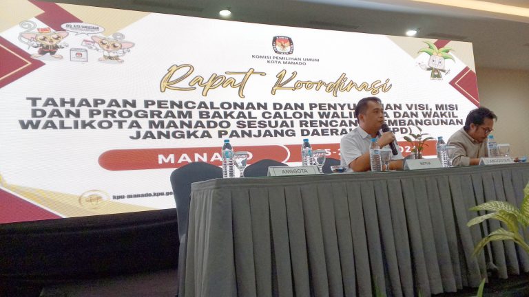 KPU Kota Manado Gelar Rakord, Ini Yang Dikatakan Ferley Kaparang