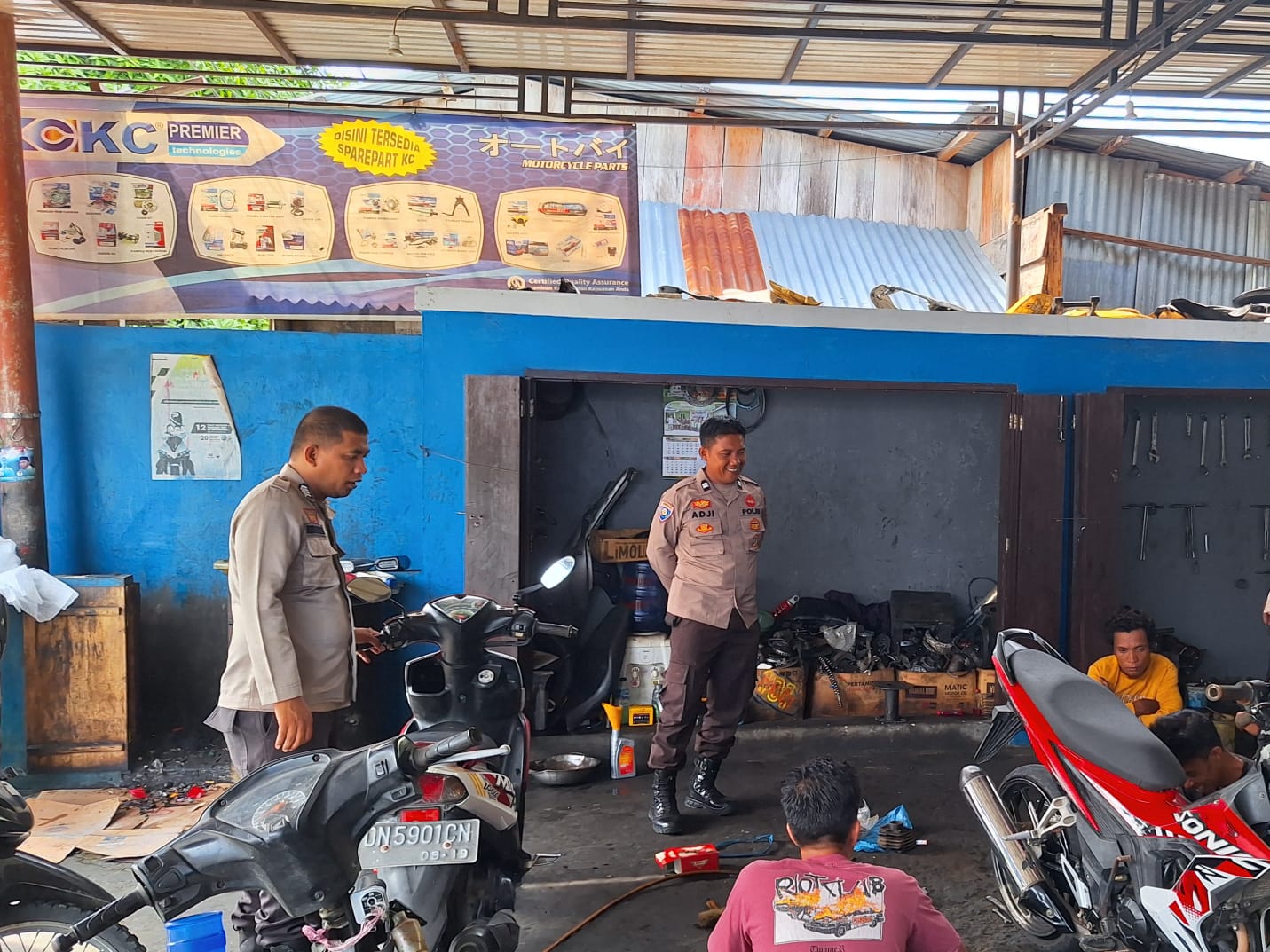 Polsek Ampana gelar KRYD, Sasar Premanisme, Narkoba, Judi Hingga 3C dan Senjata Tajam