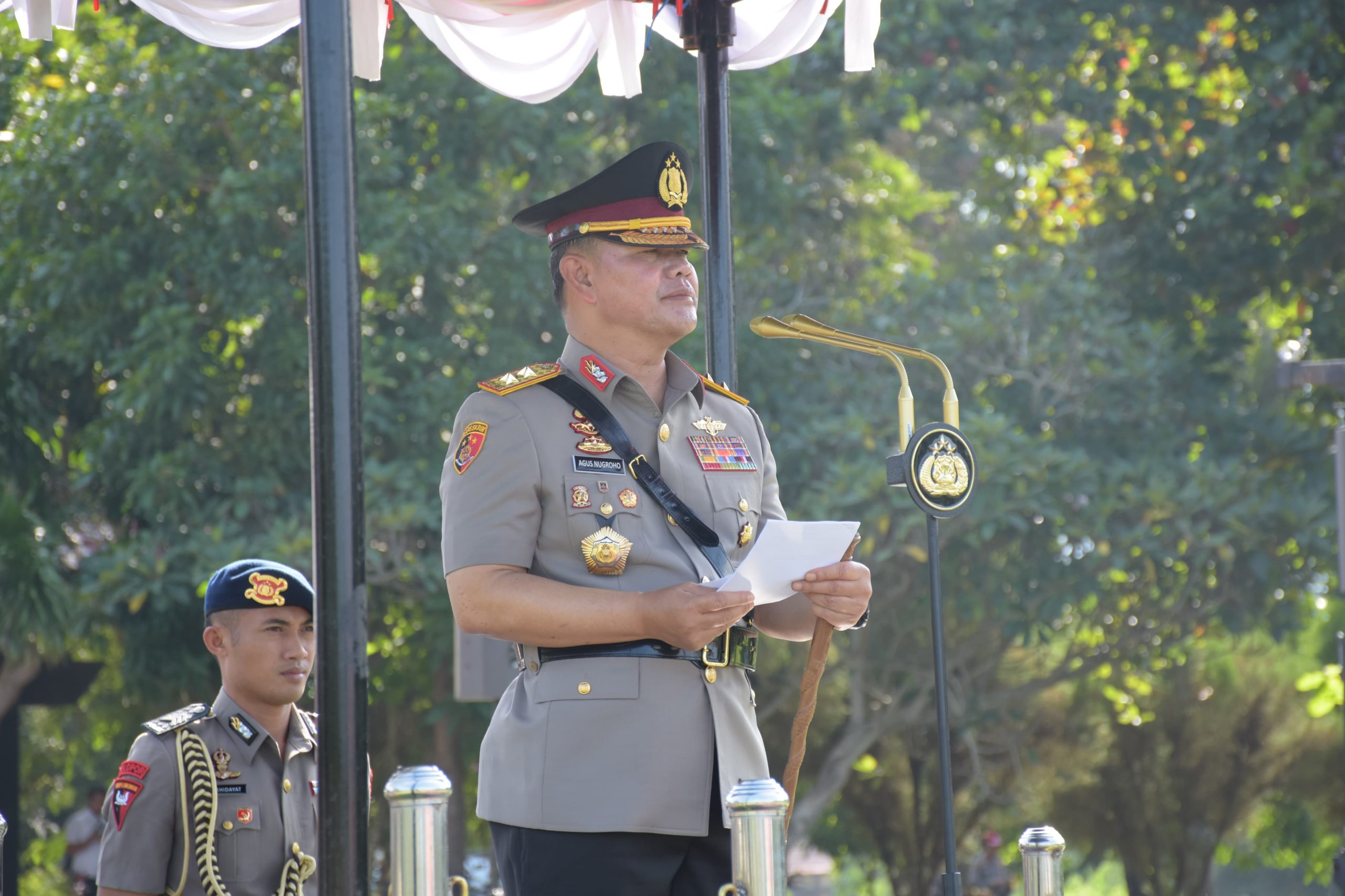 Kapolda Sulteng Irjen Pol. Dr.Agus Nugroho