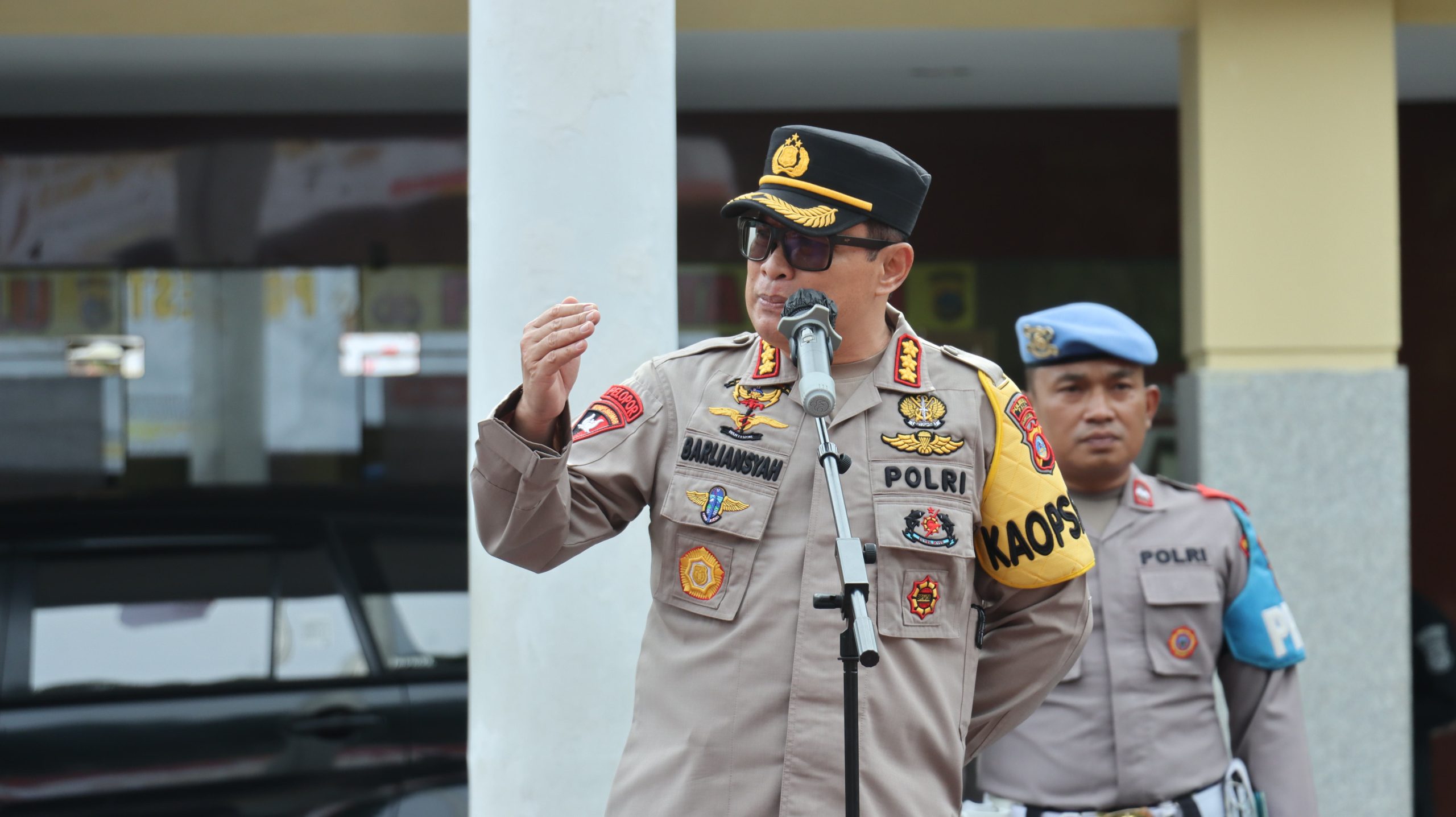 Kapolresta Palu Kombes Pol. Barliansyah