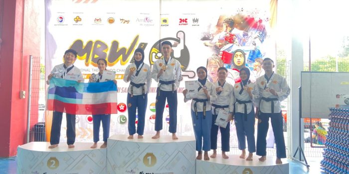 Atlet Polda Sulteng meraih medali emas pada turnamen Taekwondo Internasional Malaysia 2024