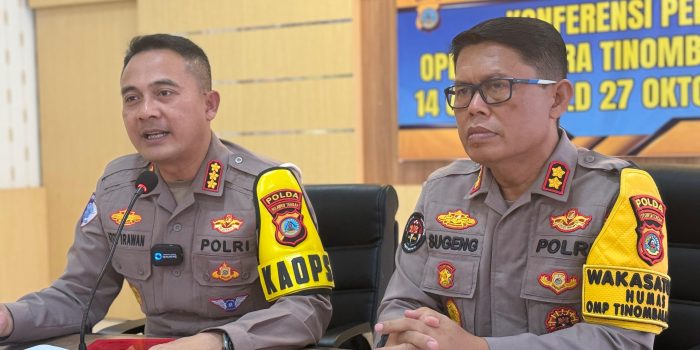 Dirlantas Polda Sulteng Kombes Pol. Atot dan AKBP Sugeng Lestari. (suarasulut.com/RN)