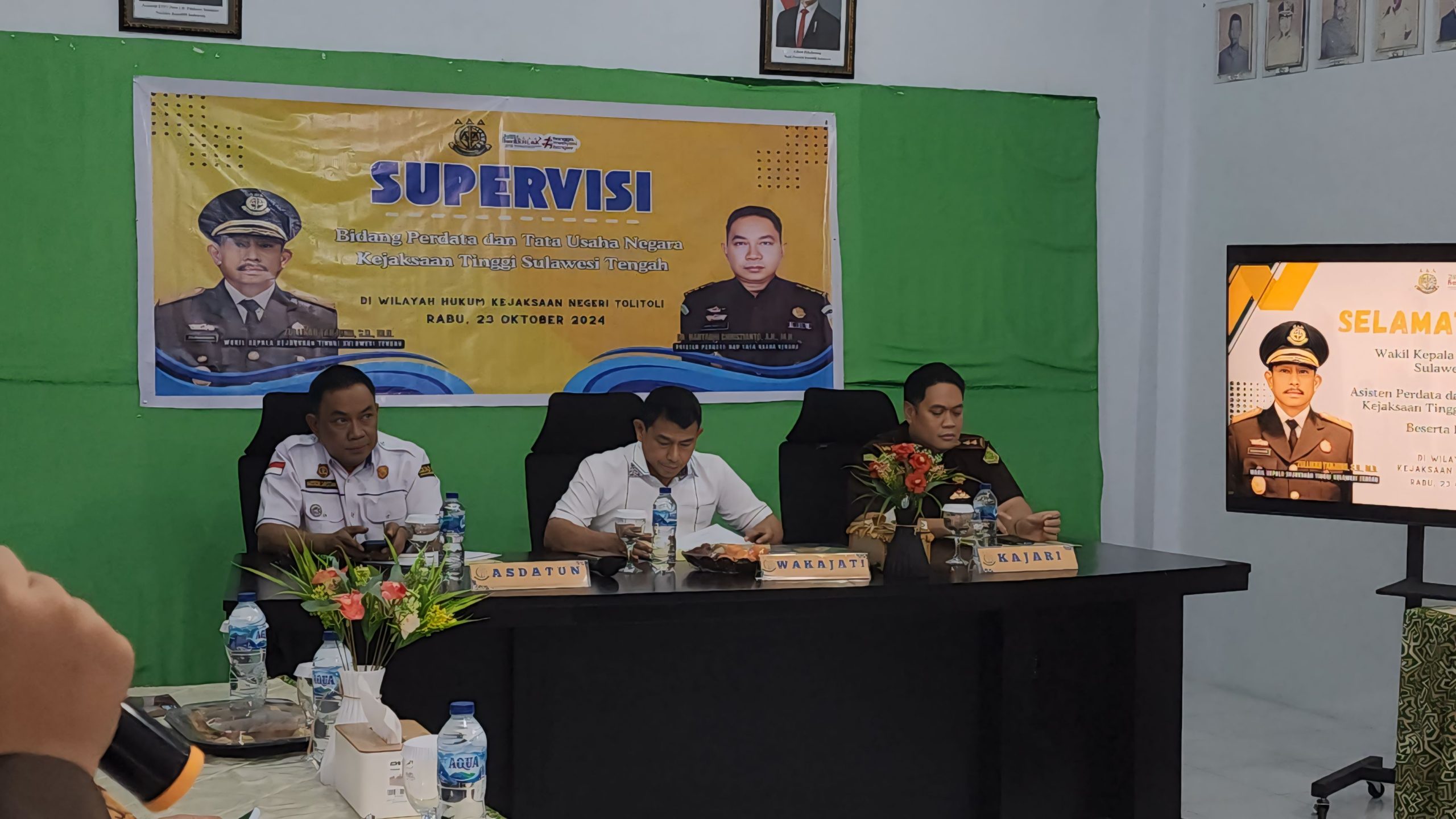 Wakajati Sulteng Kunjungi Kejari Tolitoli. (Suarasulut.com/RN)