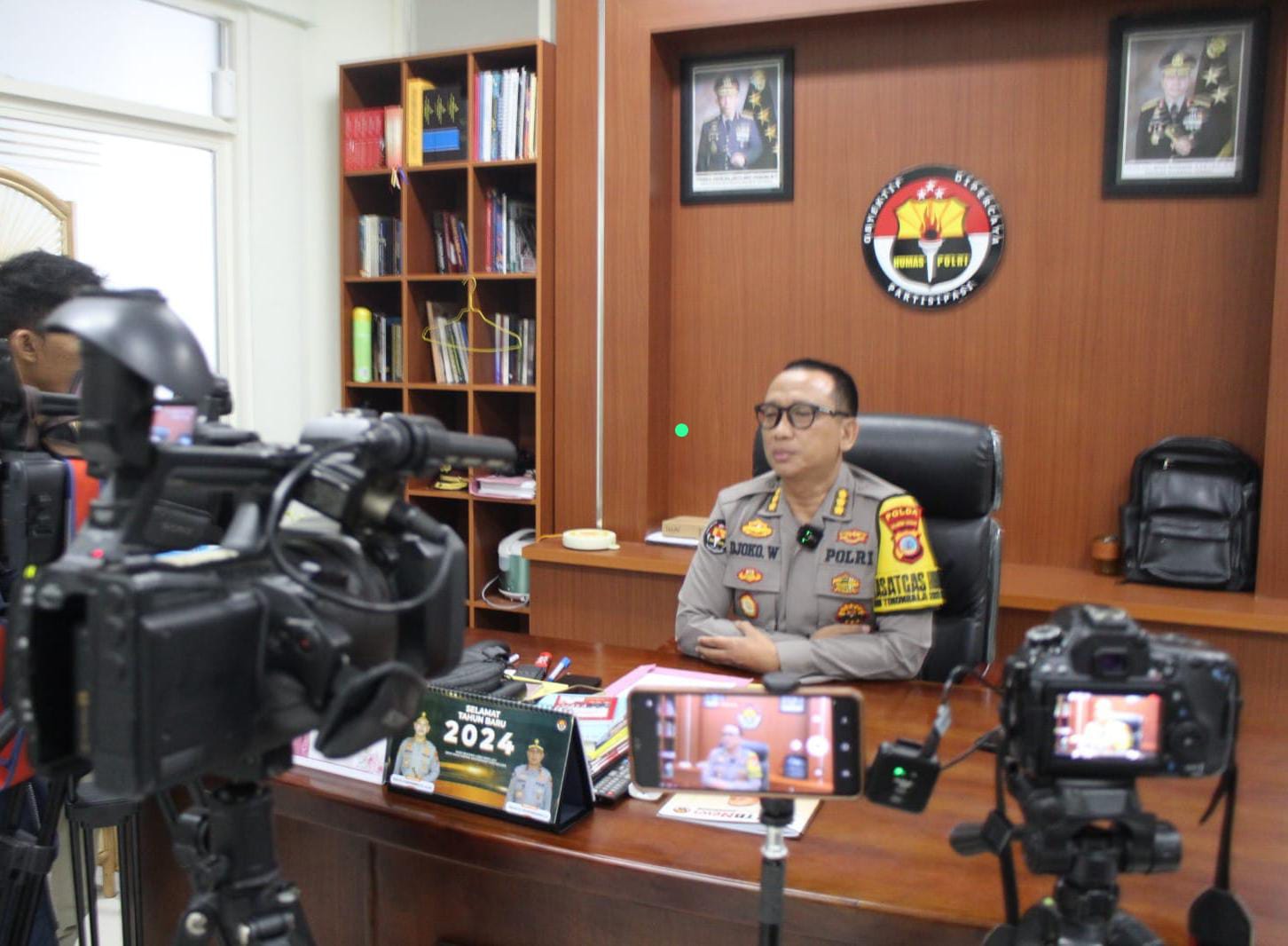 Kabid Humas Polda Sulteng, Kombes Pol. Djoko Wienartono, (Suarasulut.com/RN)