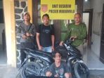 Polisi amankan pelaku curanmor di Kabupaten Sigi. (Suarasulut.com/RN)