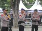 Polda Sulteng lakukan pengamanan Kegiatan Kampanye Pilkada 2024. (Suarasulut.com/RN)