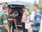 Petugas Amankan Puluhan Senjata Tajam dari rumah warga di dua Desa Kabupaten Sigi Sulawesi Tengah. (suarasulut.com/RN)