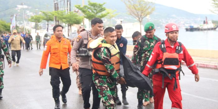Dandim 1308/Luwuk Banggai Apel Gabungan Kesiapsiagaan Bencana. (Suarasulut.com/Ist)