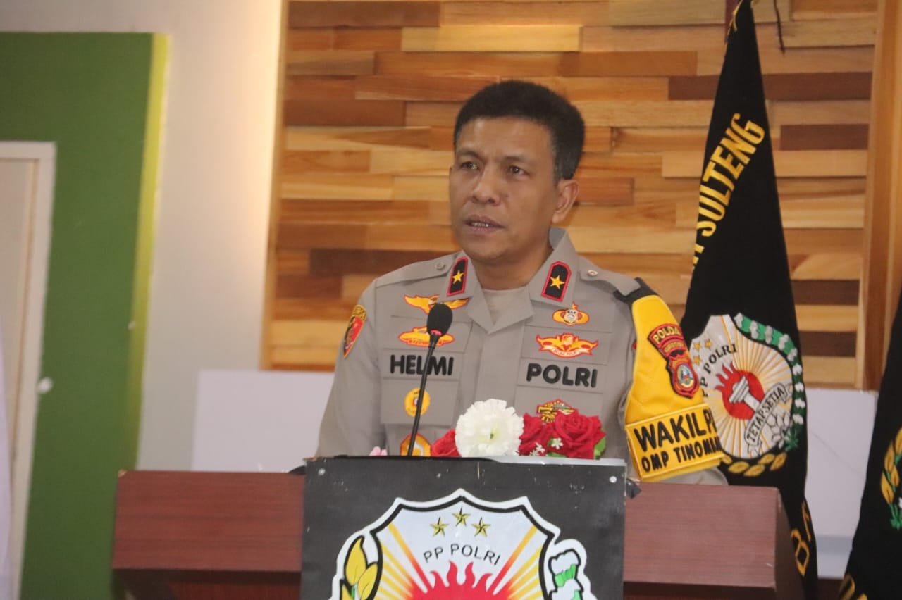 Wakapolda Sulteng Brigjen Pol. Dr. Helmi Kwarta Kusuma Putra Rauf