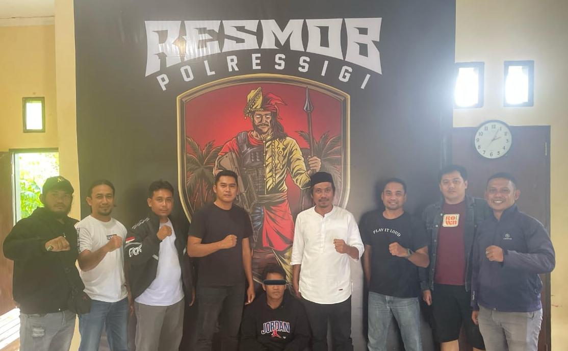 Polres Sigi amankan seorang pelaku penganiayaan di Kab.Sigi (FOTO : ISTIMEWA)